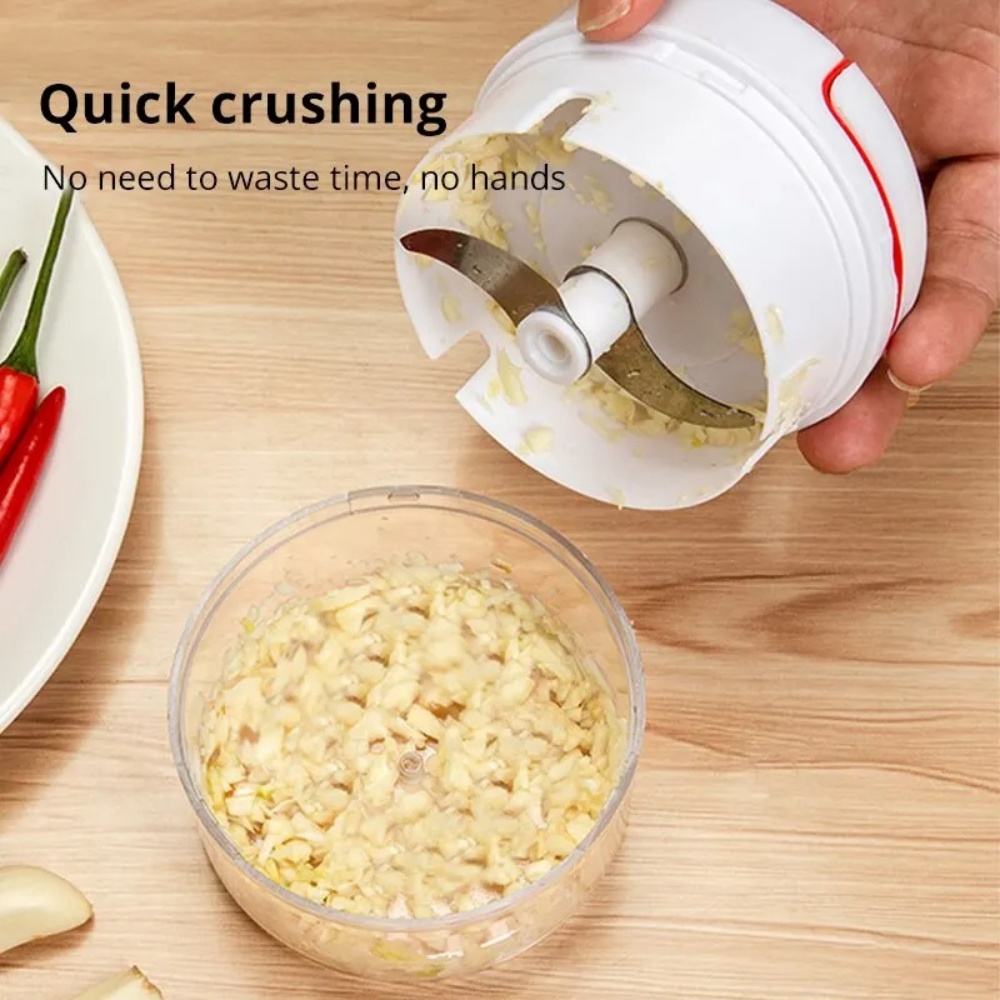 Manual Garlic Masher Hand Pull - Burr Hand Grinder recension och pris