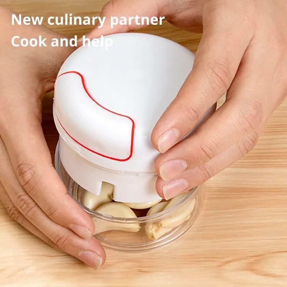 Manual Garlic Masher Hand Pull - Burr Hand Grinder recension och pris