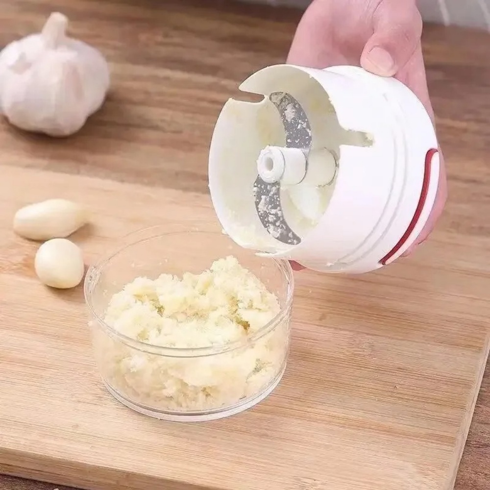 Manual Garlic Masher Hand Pull - Burr Hand Grinder recension och pris