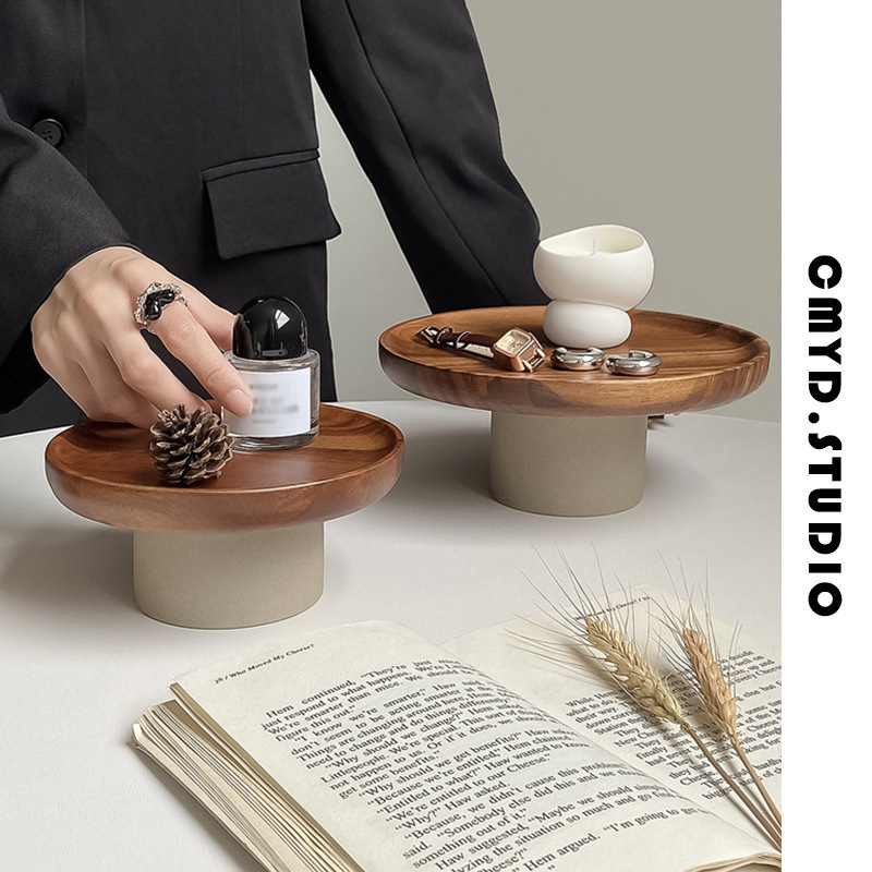 Nordic Wood Storage Tray Coffe - Coffee Tea Japan recension och pris