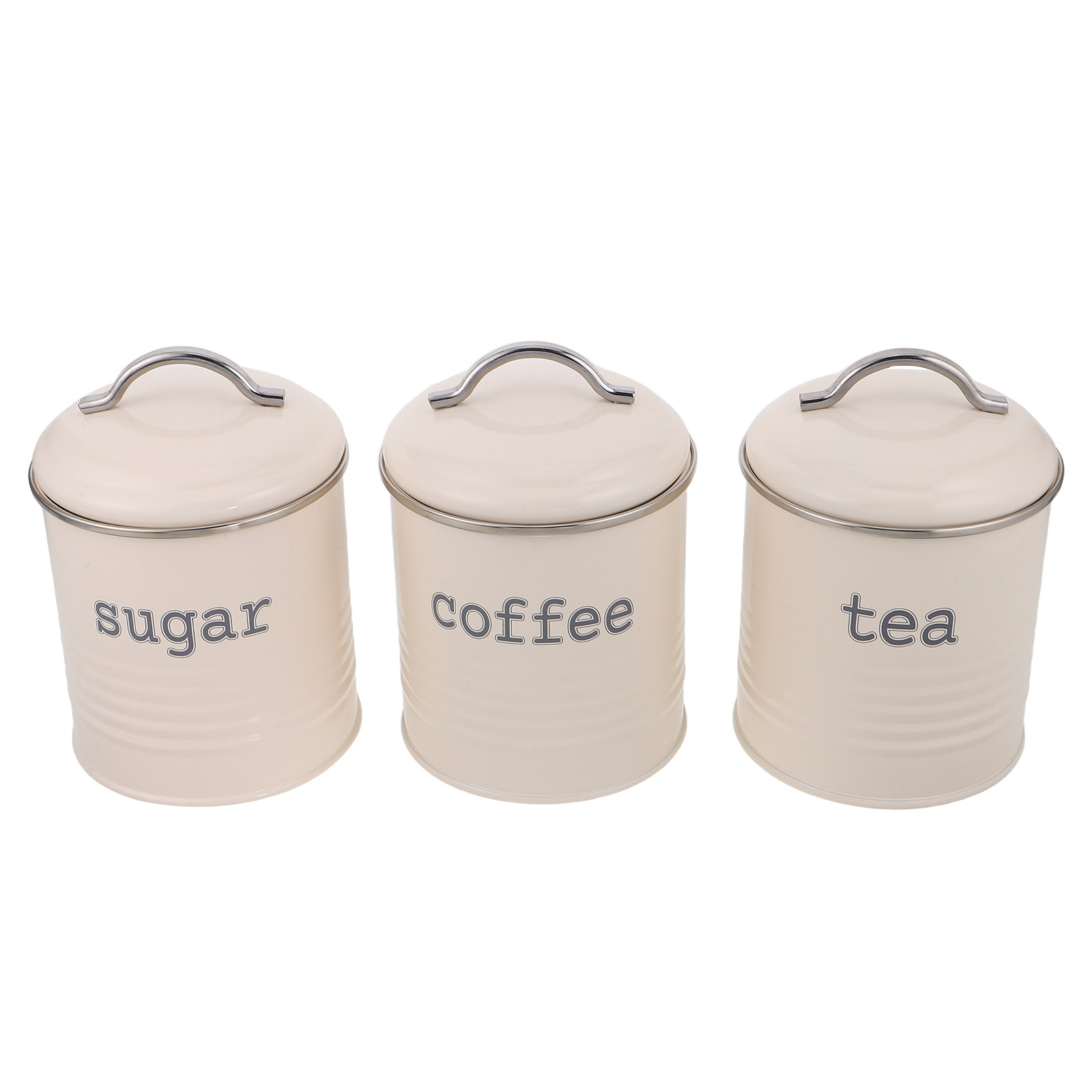 3Pcs Sealed Coffee Bean Contai - Coffee Tea Jars recension och pris