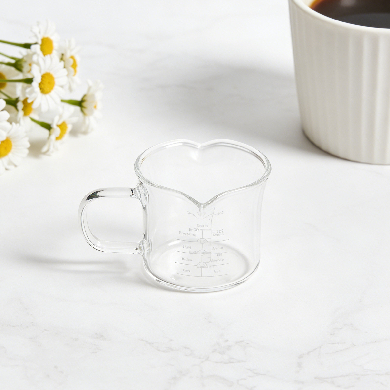 Double Spout Glass Measuring C - Coffee Tea Cups recension och pris